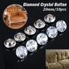 10 pezzi 20mm Bottoni Strass di Cristallo Adatti per Testiere del Divano Mobili Fibbie per Borse Decorative Fai da Te