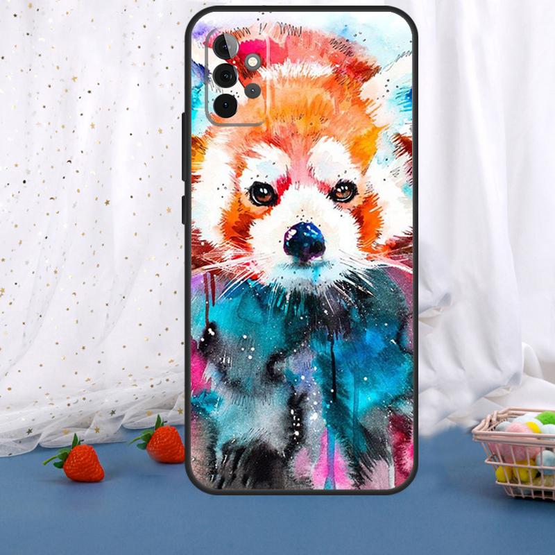 Red Panda For Samsung Galaxy A36 A26 A16 A05 A06 A54 A34 A14 A22 A32 A52 A55 A35 A15 A53 A13 A56 Case
