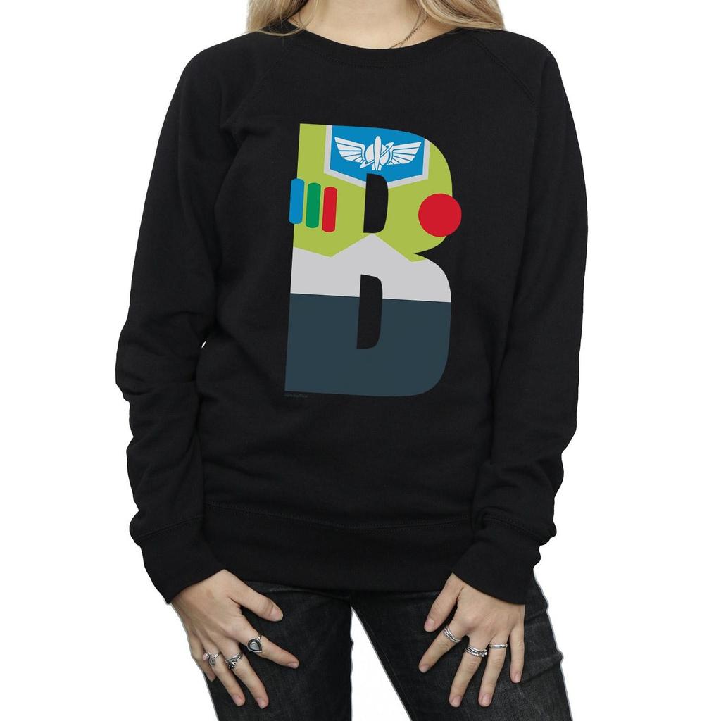 Disney Womens/Ladies Alphabet B Is For Buzz Lightyear Sweatshirt