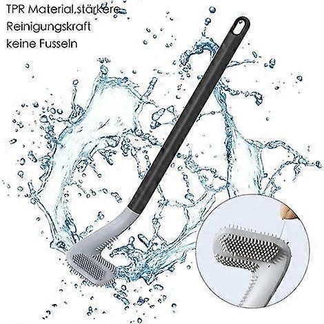 Golf Silicone Toilet Brush Long Handled Toilet Brush Toilet Brushes and Holders for Bathroom
