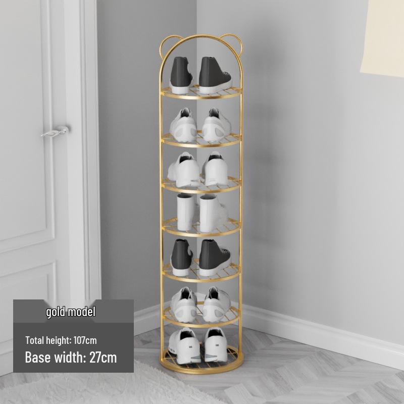 Compact Shoe Rack: Space-saving, Durable, Multi-layer Storage for Small Spaces and Doorways