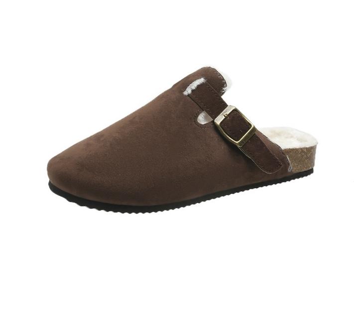 Zoccoli in Camoscio da Donna Pantofole Zoccoli in Sughero e Camoscio Pantofole Classiche da Uomo Mules da Esterno Pantofole Antiscivolo in Sughero con Supporto Plantare Femminile