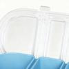 Meal Prep Snack Containers Divided Bowl With Lid Silicone Kitchen Storage Box For Sauce Salad Fruit Nut Condiment Travel