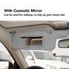 Pair of Sun Visor Assembly Gray Sun Blocking ABS Mirror for E120 E130 2001‑2007 Ninth Generation LHD Car Sun Visor Assy