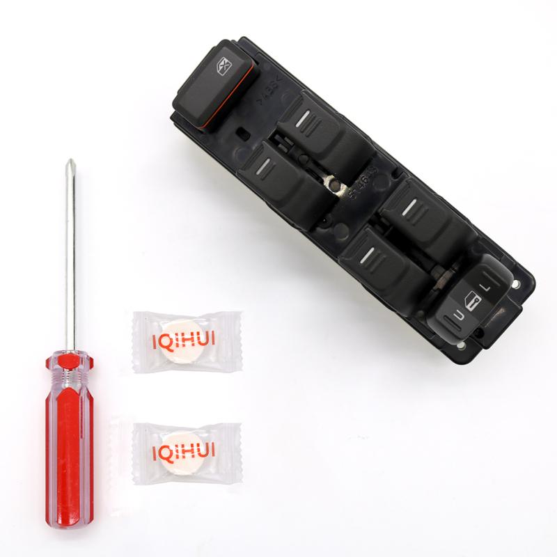 POTAN Front Master Power Window Switch Driverside Venstre LH for GM Chevrolet Colorado Hummer OE:25779767 +