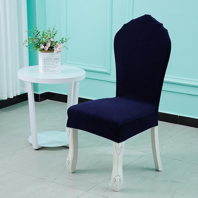 

Эластичный кукурузный бархатный чехол для стула в европейском стиле для отеля, ресторана, дома, на четыре сезона 45*41 cm