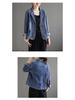 Women's Plus Size Stylish Denim Jacket - Versatile Casual Short Suit for Spring and Autumn