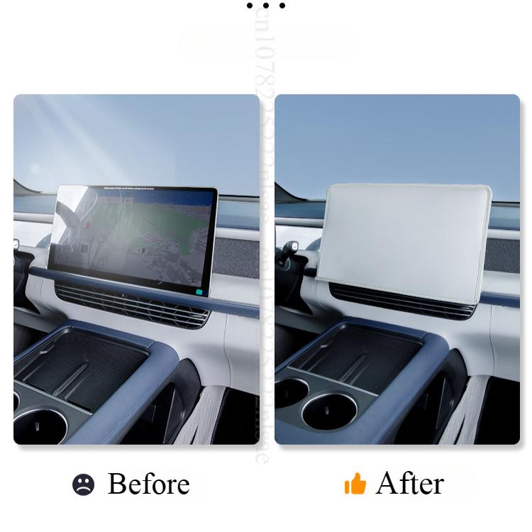 For XPeng Xiao Peng G6  2024 2025 Navigation Screen Protective Cover Car Interior Modification Accessories
