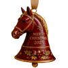 Campanella Metallica Decorativa per il 250° Anniversario Ornamento Campanella per Albero di Natale per Albero Festivo Caminetti Decorazioni per Feste Casa