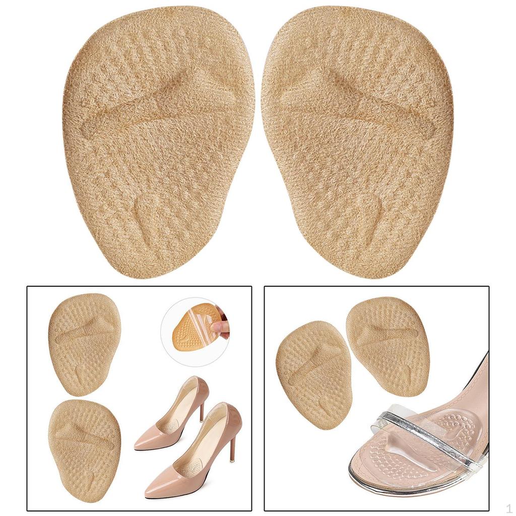 2 Pieces Metatarsal Pads, Comfortable Shoe Inserts Anti Slip Blisters and Calluses Breathable