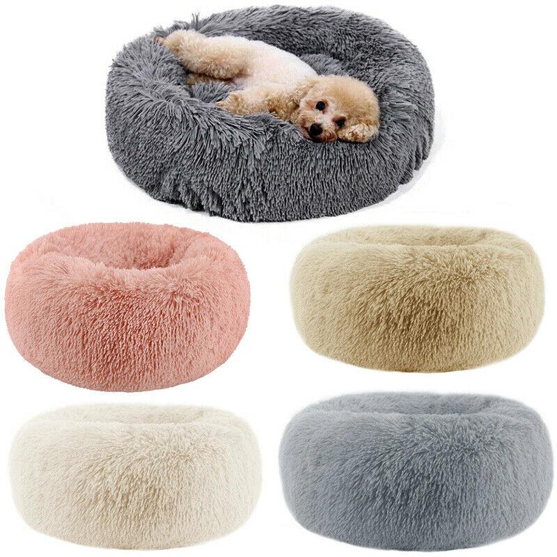 fluffy dog bed large