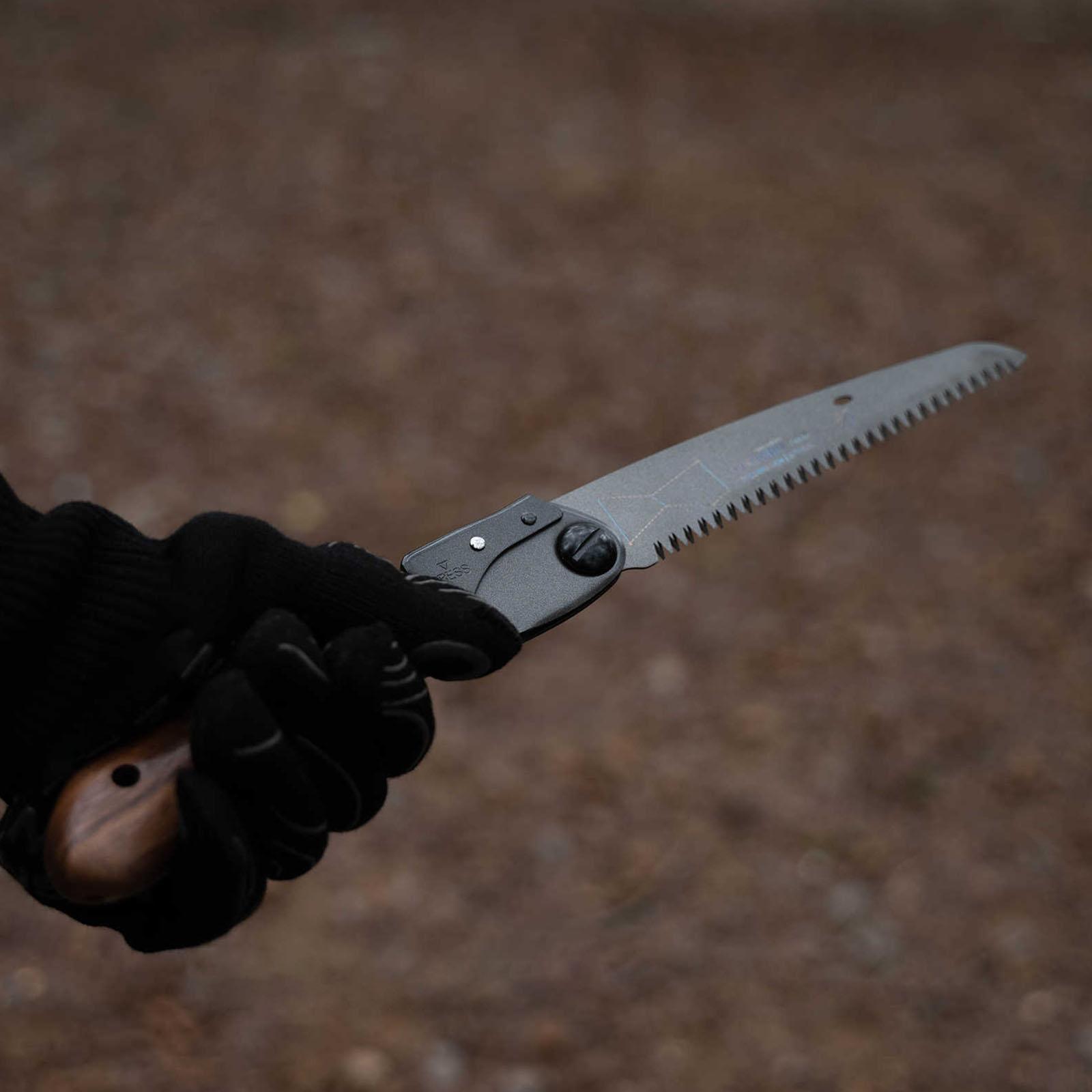 Folding Hand Saw SK85 Steel Walnut Wood Handle Pruning Saw Foldable Pruning Tool for Camping Gardening Survival Outdoors China Mainland
