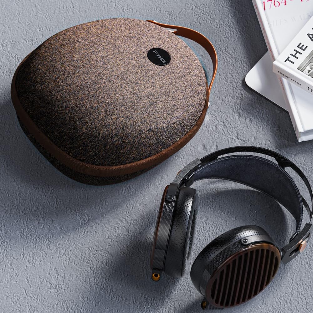 FIIO FT7 Black Headphones from an Authorized Japanese Includes Serial Headphones with Large Planar Magnetic Drivers (FIO-FT7-B) [Ships Retailer,