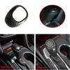 For Chevrolet Equinox 2018- Car Carbon ABS Grain Gear Shift Knob Cover Trim