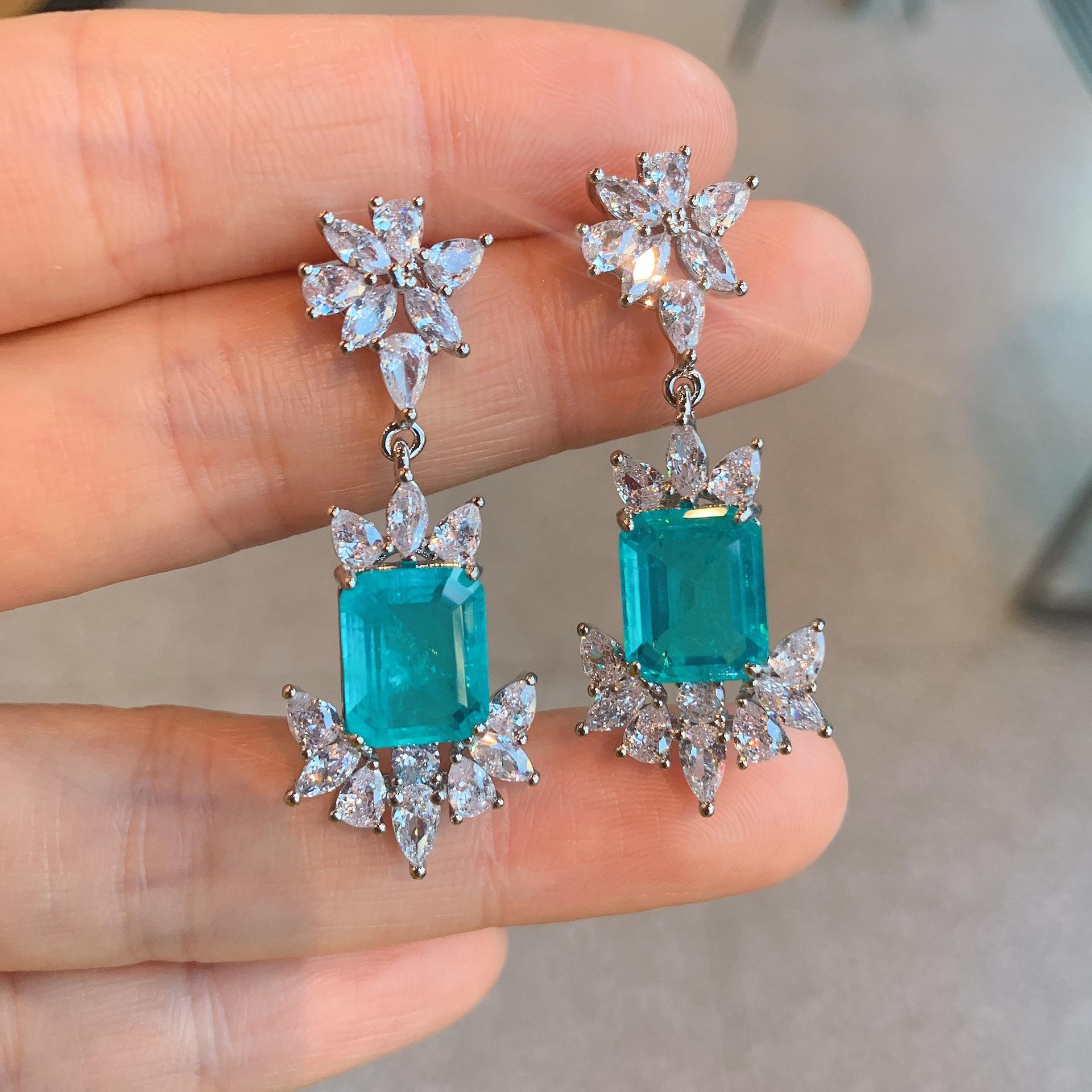 

Цветная имитация ювелирных изделий, модные преувеличенные желтые бриллианты, розовые бриллианты, женские товары