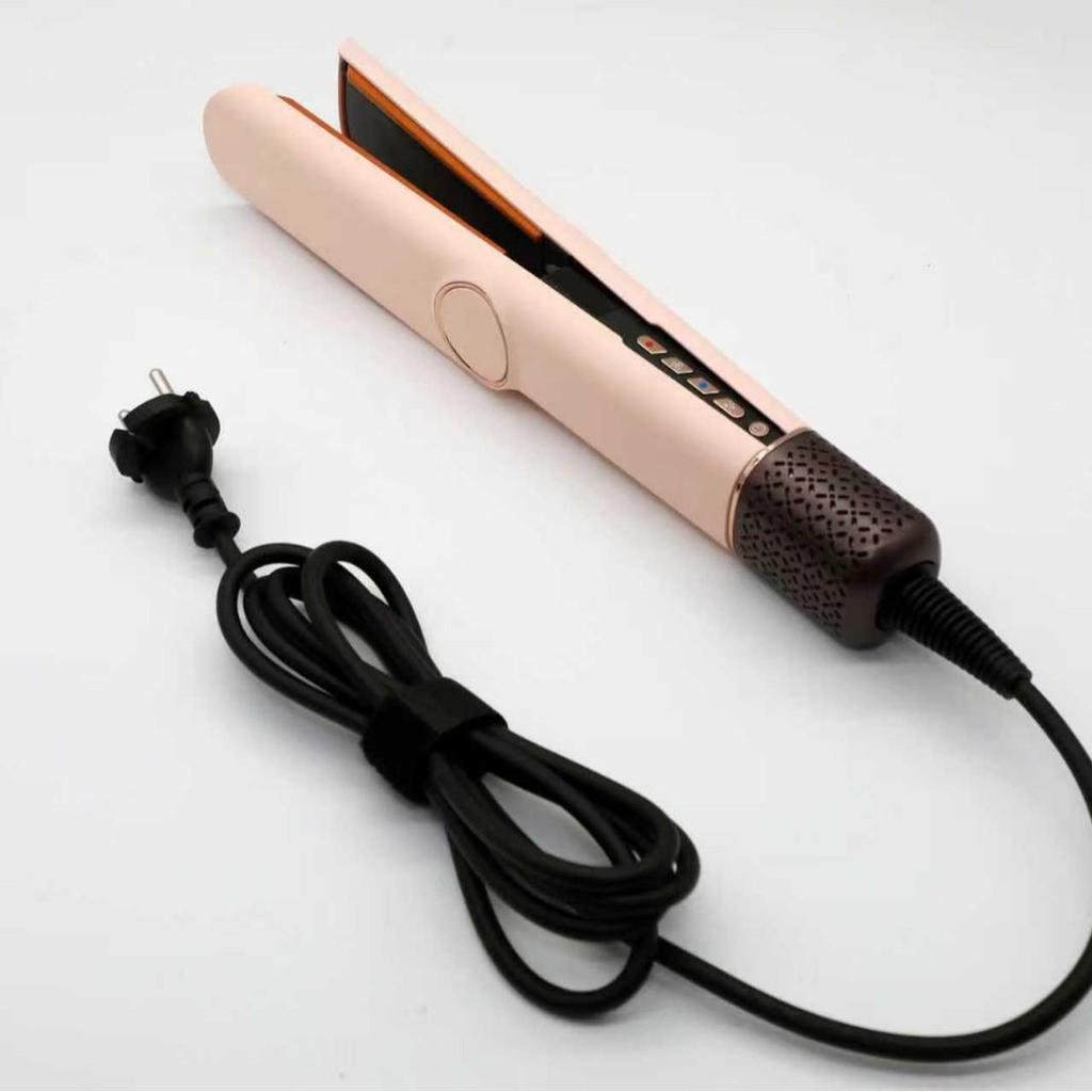 Multifunction High-Speed Hair Dryer & Straightener with Hot/Cold Air & Negative Ions for Salon and Home Use