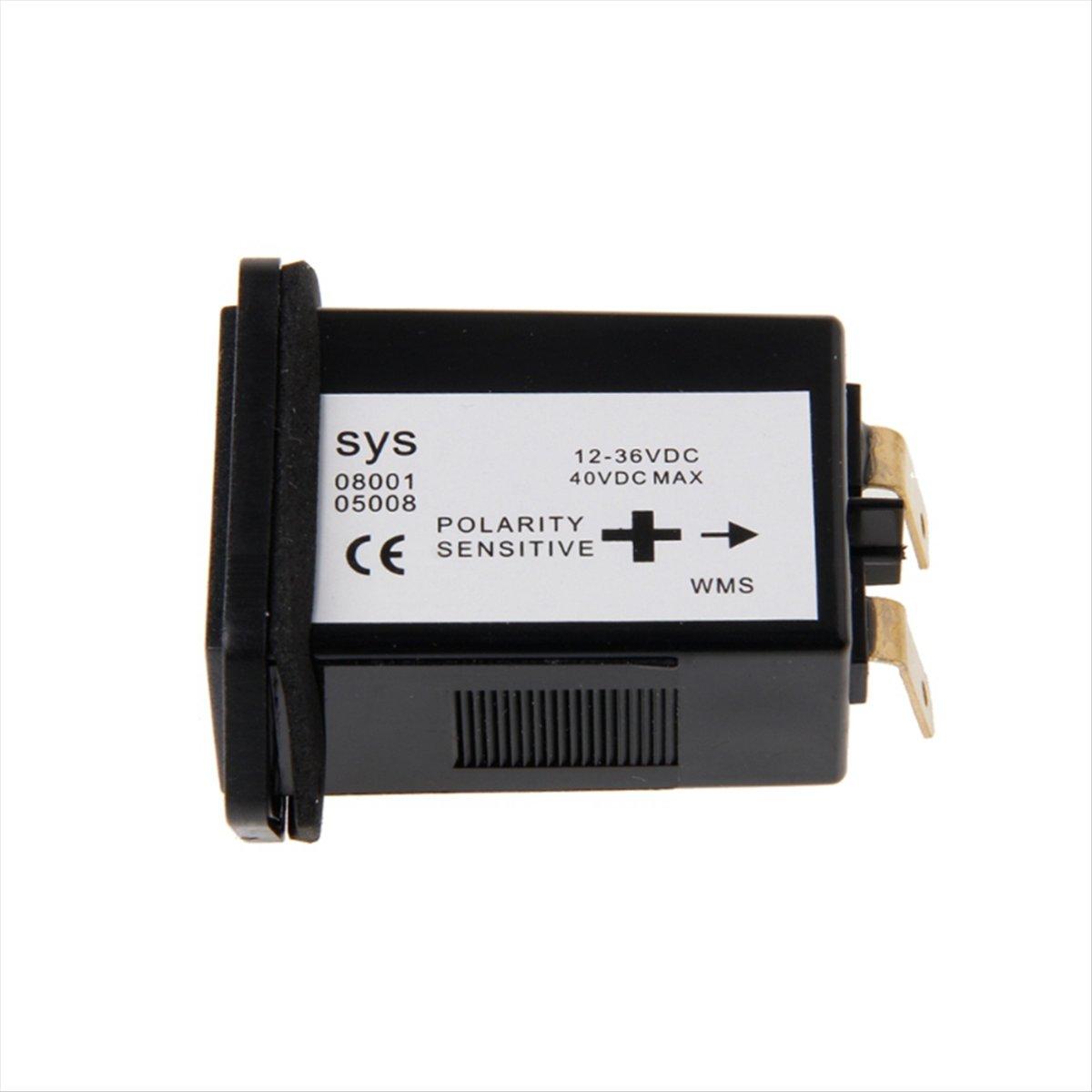 

BHBL Professional Round Hour Meter for DC 12V-36V Engine Gauge Tester for Boat Auto ATV UTV Snowmobile Lawn Tractor China Mainland