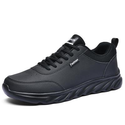 Men Casual Shoes Leather Men Shoes Sneakers Winter Comfortable Walking Shoes Lightweight Rubber Waterproof Couple Sneakers Men