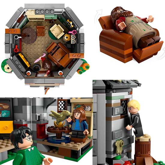 LEGO Harry Potter 76428 Hagrid's Hut: An Unexpected Visit