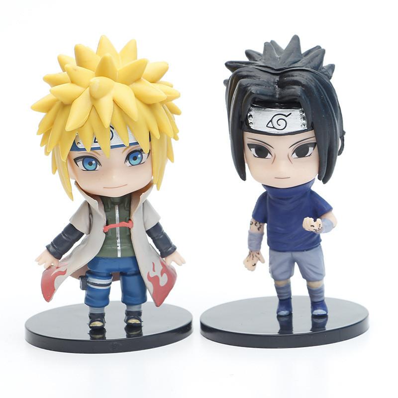 High-quality Pvc Naruto Shippuden Model Figurines Collectible Minato Itachi Sasuke Deidara