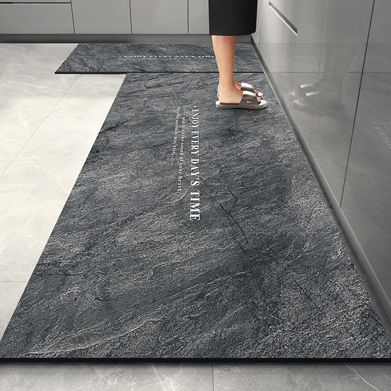 

Коврик для кухни Diatom Mud, простой, воздухопоглощающий, быстросохнущий, коврик для ног, длинный, из двух частей, противоскользящий коврик, бытовой, устойчивый к грязи, коврик для пола 60 * 180Cm