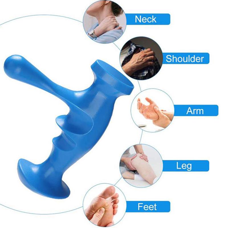 1Pc Handheld Self Massager Tool Deep Tissue Trigger Point Reflexology Spa Tool