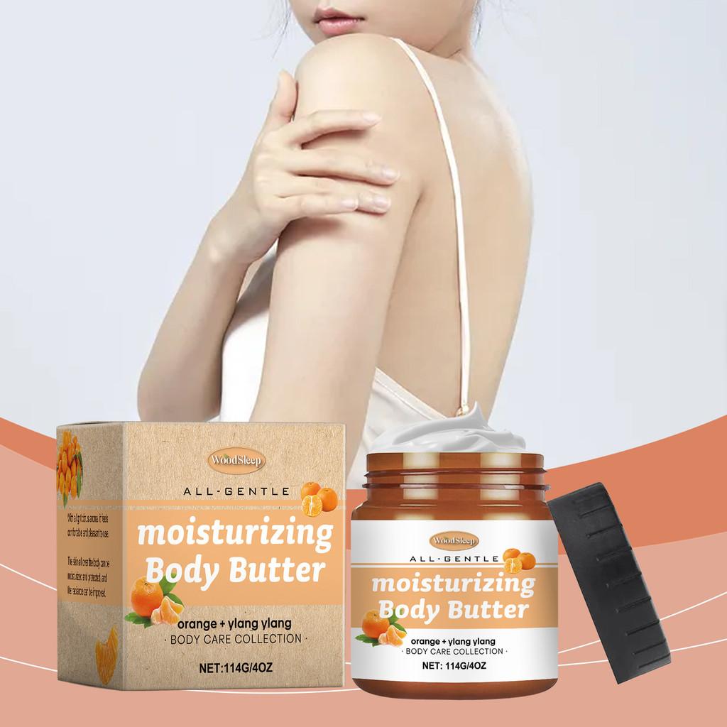 Luxurious Woodsleep Citrus Body Butter Cream Moisturizing Nourishing Hydrating Formula