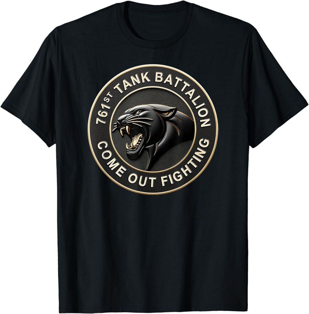 NEW LIMITED WW2 761st African American Battalion Vintage History Shirt S-3XL Unisex T-Shirt XL