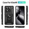 Armor Funda for Xiaomi 14T Pro 14T 5G Case Shockproof Magnetic Ring Stand Cover for Mi 14T 14 T T14 14TPro Protection Capa