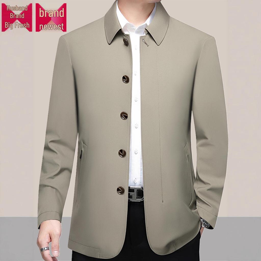 Men's Woodpecker Jacket: Lightweight, High-End Spring/Autumn Outerwear for Middle-Aged Executives (2025 New)