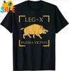 Legio XX Valeria Victrix Vildsvinsemblem Romersk Legion T-shirt Kortärmad 100% Bomull Casual T-shirts Lös Topp Storlek S3XL
