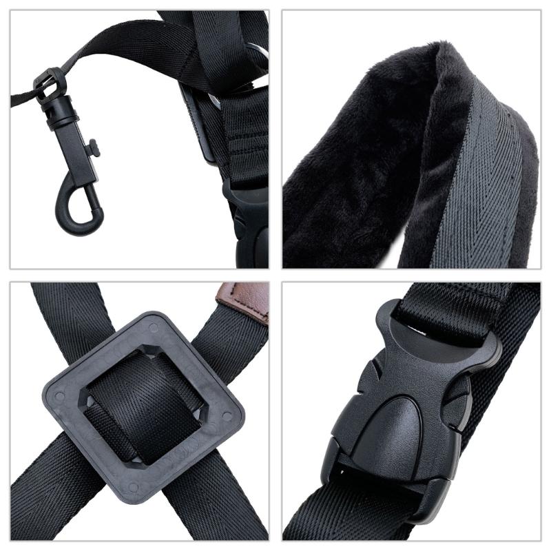 Double Shoulder Strap Saxophone Harnesses Strap, Padded Saxophone Shoulder Strap