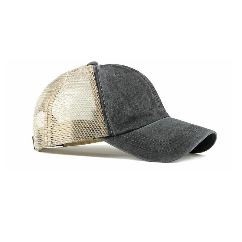 Women's Spring Summer Thin Breathable Mesh Baseball Cap Men's Cotton Cap Sunscreen Hat