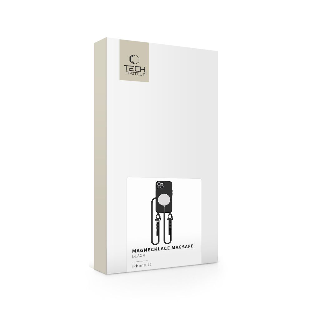 Tech-Protect Magnecklace Magsafe Iphone 15 Black