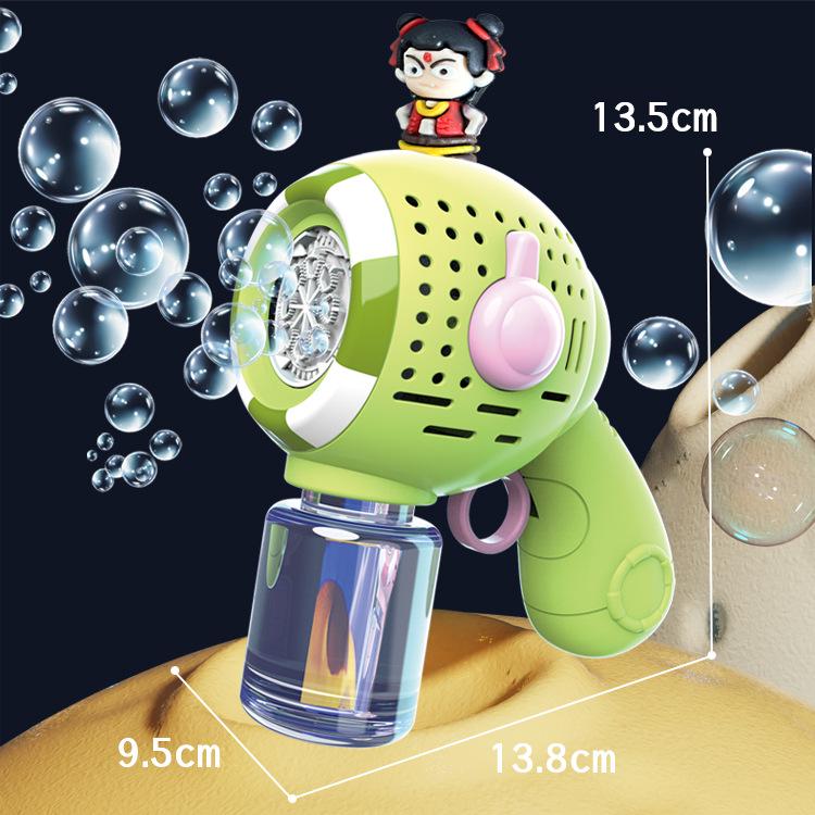 Children's Astronaut Bubble Gun - Automatic Gatling Bubble Machine Toy