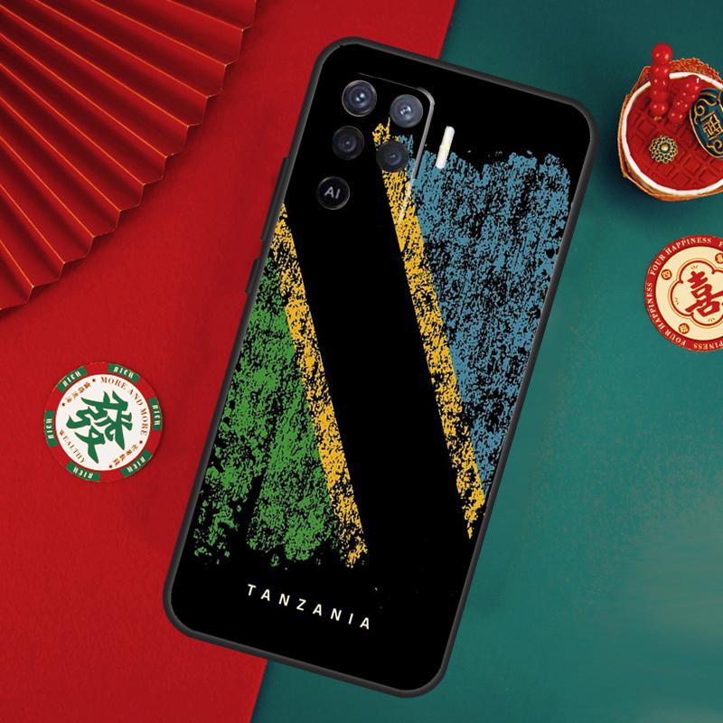 Tanzania National Flag Case For Oppo A78 A98 A58 A38 A18 A54 A74 A94 A80 A60 A40 A96 A76 A16 A15 A17 A57 A5 A6 Pro