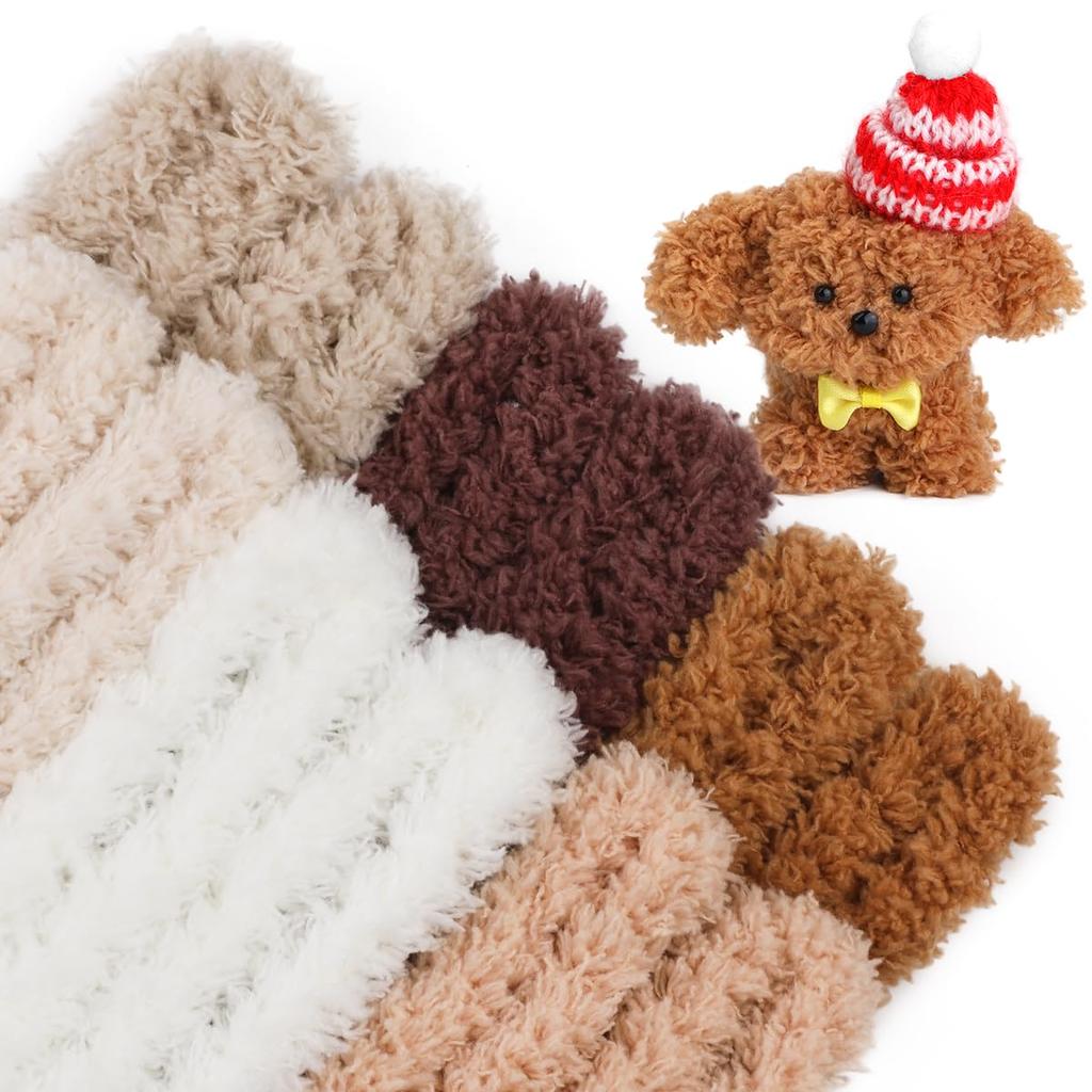 Fenrry 12Pcs Jumbo Fur Pipe Cleaners Craft Cleaners Chenille Stems Pipe for Beginners DIY Arts Craft Decorations