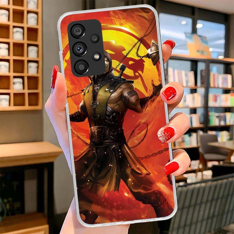 Mortal Kombat Phone Case For Samsung Galaxy A17 A37 A57 A16 A26 A36 A56 A15 A25 A35 A55 A14 A24 A34 A54 A13 A23 A33 A53 Galaxy A