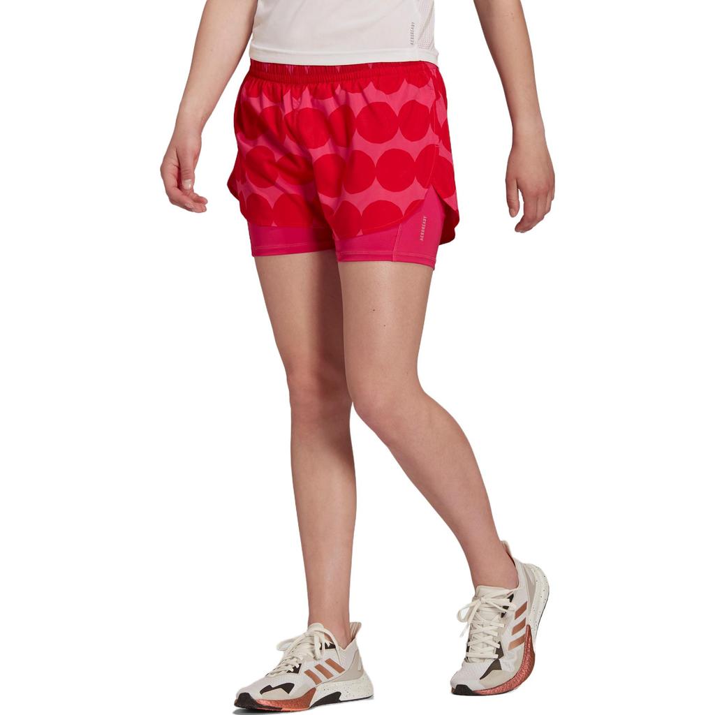 Adidas Sports Shorts Women's Red Moderate H38778