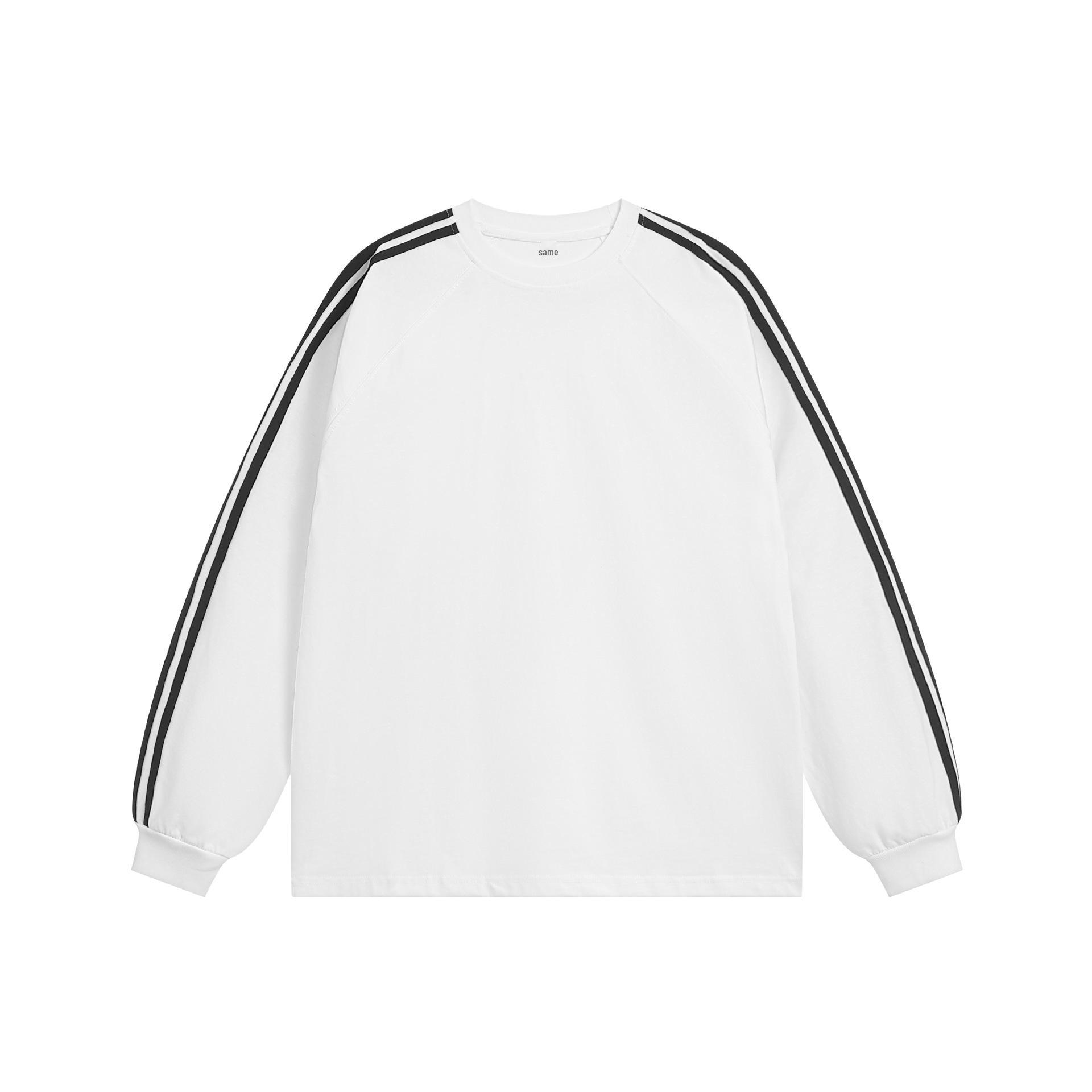 

Футболка в стиле колледжа с длинными рукавами в стиле ретро XL белый