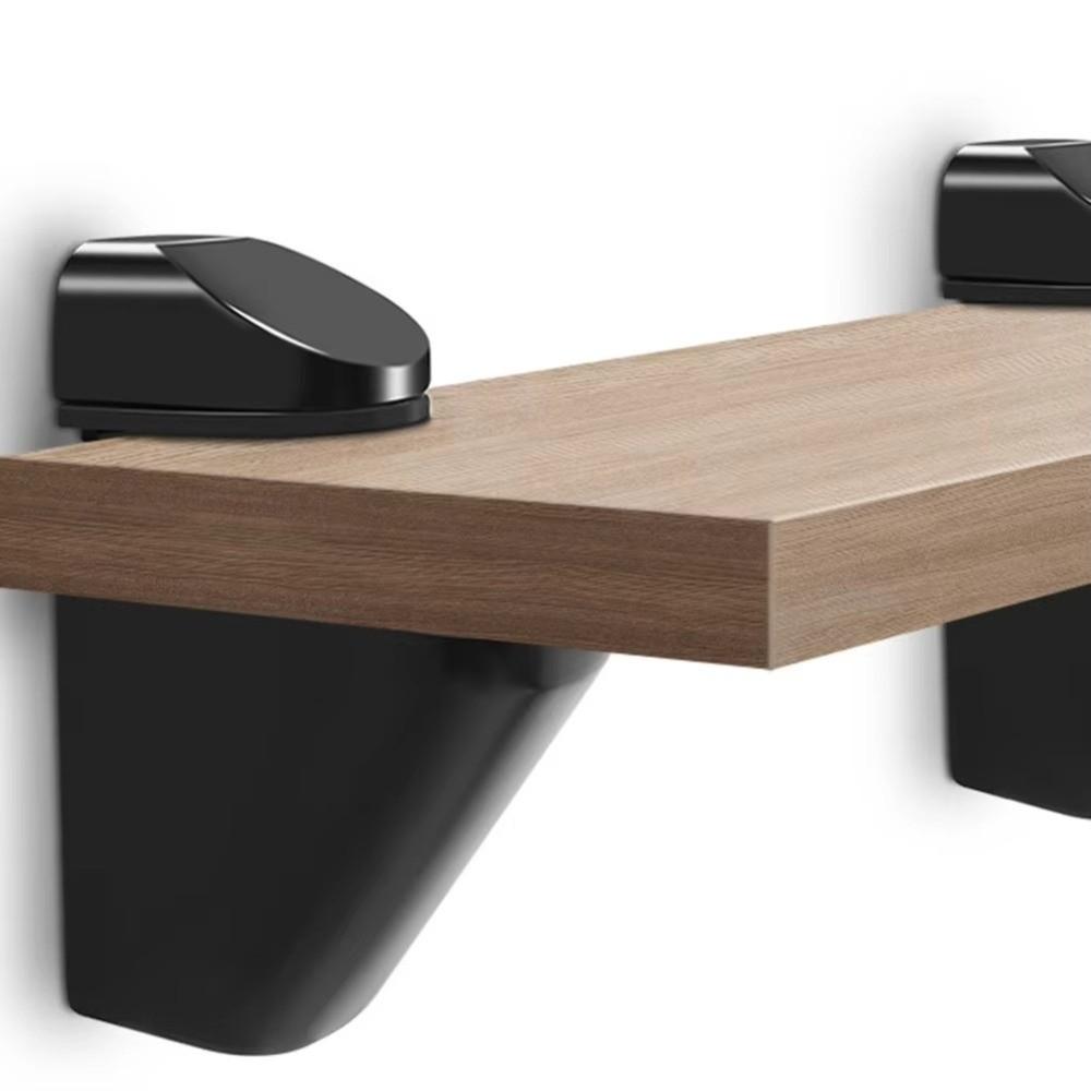 Zinc Alloy Metal Glass Clamps Adjustable 1-22mm Thickness Glass Shelf Brackets Anti-Slip Partition Clamp DIY Installation