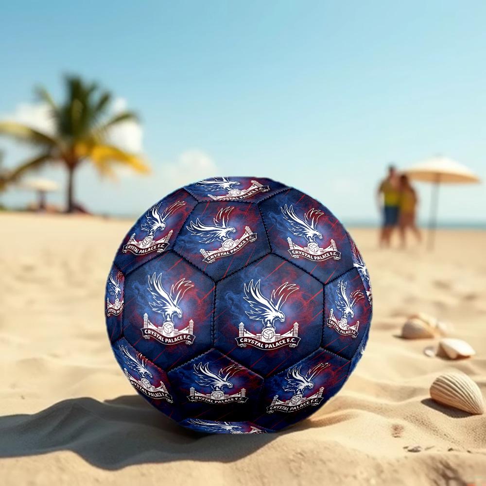 Crystal Palace Size 5 Football High Elastic Soccer Ball For Outdoor Competition Daily Training Play
