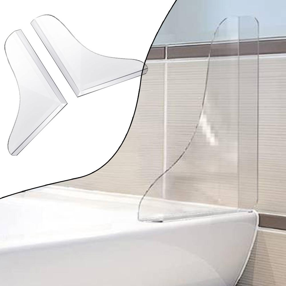 Acrylic Shower Guards for Bathtubs and Sinks with Removable Feature