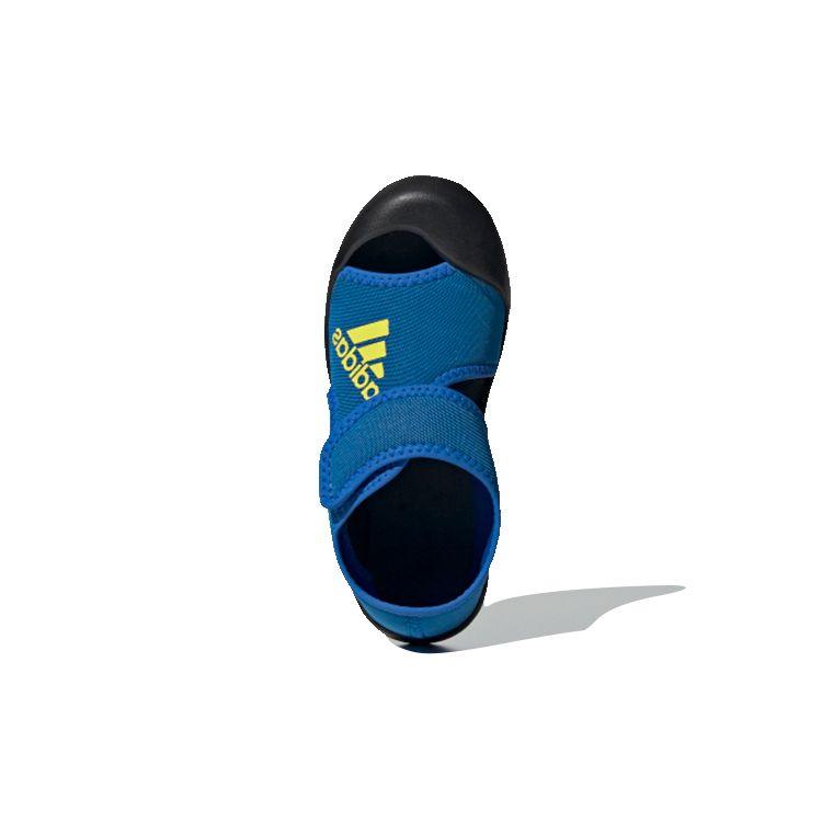 Adidas Magic Tape Simple Comfortable Versatile Non-Slip Shock Absorbing Sandals Kids Sandals Blue FV8885