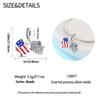 Authentic Charm Bead Charms Copper Plated American Animal Eagle Bead Charms Compatible With Bracelets Women Jewellery Making Diy Gift