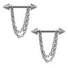 1 Stück mehrschichtige Kette Drop Nipple Bar Ring Barbell Body Piercing Schmuck