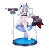 18cm Azur Lane Kms Prinz Eugen In Swimsuit Game Girl Figure Model Statue Boys Collection Desktop Decoration Ornament Toys Gifts