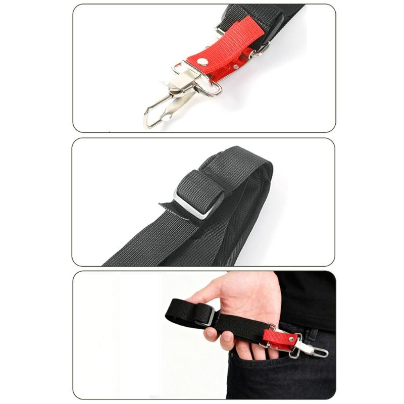 Cinghia di Trasporto per Decespugliatore, Monospalla Regolabile Rapidamente, per Tagliaerba, Tosaerba, Accessori per Attrezzi da Giardino