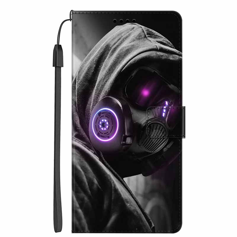 Leather Flip Cover For Redmi Note 14 Pro+ 5G Colorful Flower Patterns Phone Case For Redmi Note 14 4G 2025 Flip Case Wallet Bags