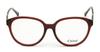 Chloe Eyeglasses Frames Burgundy Women's CH0127OA-003